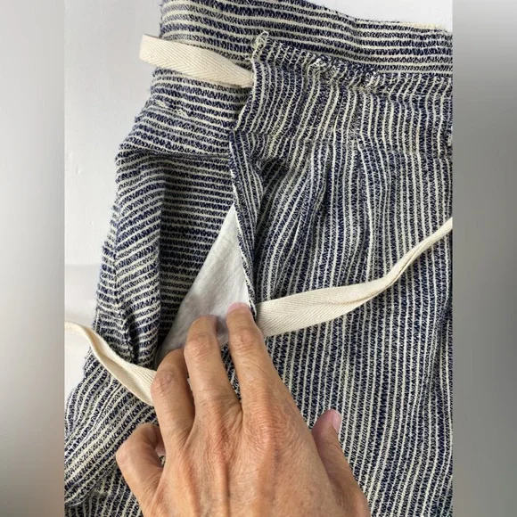 Free People Light at Sunrise Crop High Waist Pant in Blue size 6 - Picture 9 of 11